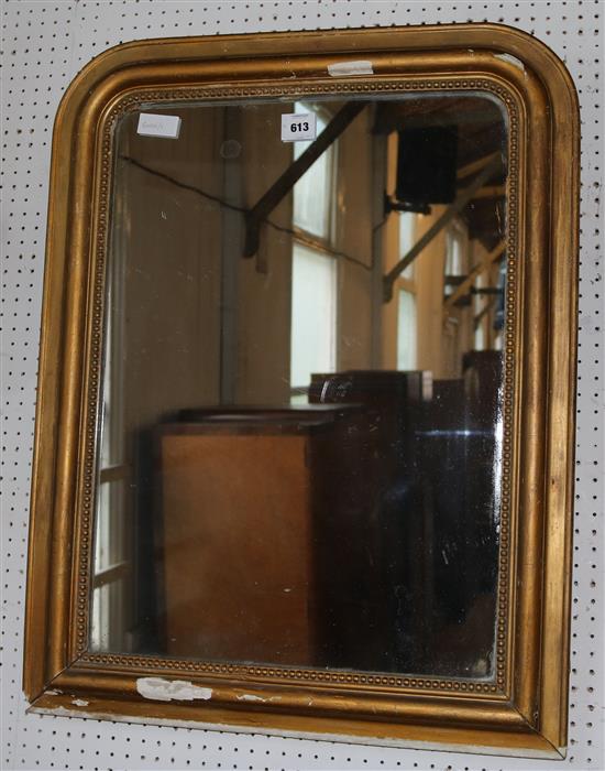 Gilt wall mirror